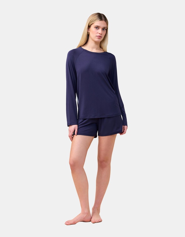 Gingerlilly - Solene Long Sleeve Top with Stripe