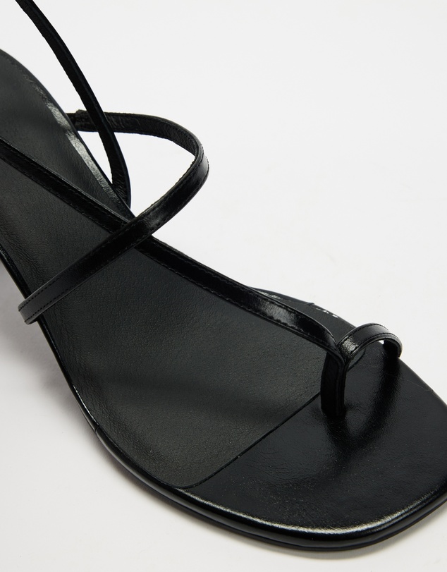 AERE - Alina Leather Strap Heels