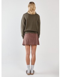 Sass - Parco Cord Mini Skirt