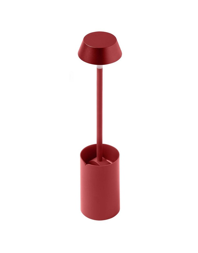 Lexon - Lexon Mimi Flexible LED Lamp - Dark Red