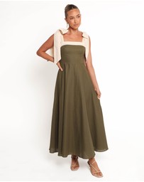 Petal & Pup - Olinda Midi Dress - Olive