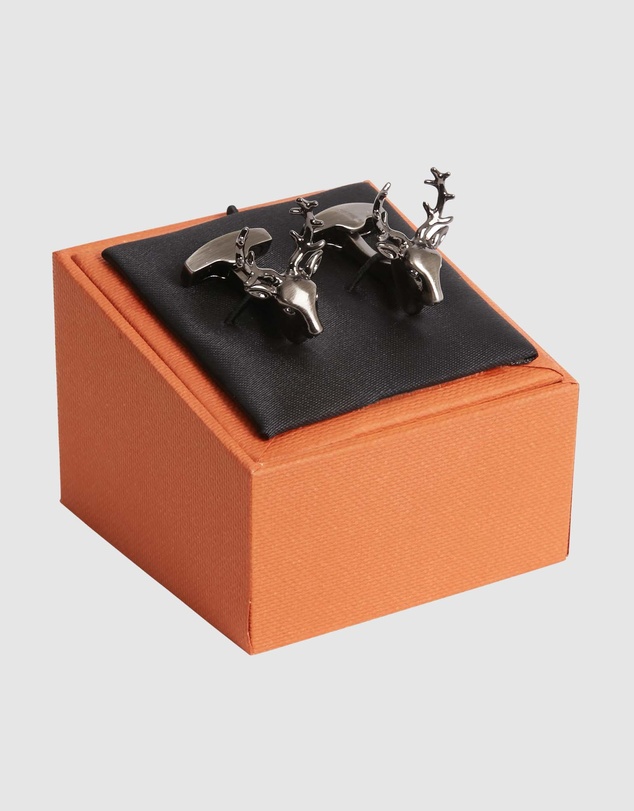Simon Carter - Stag Head Cufflink