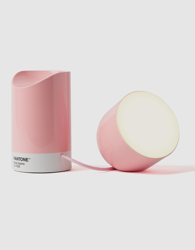 Lexon - Lexon Orbe Portable Led Lamp With Moving Head PANTONE - Rose Pink