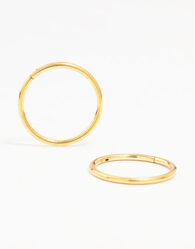 Lovisa - Gold Plated Surgical Steel Sleeper Earrings