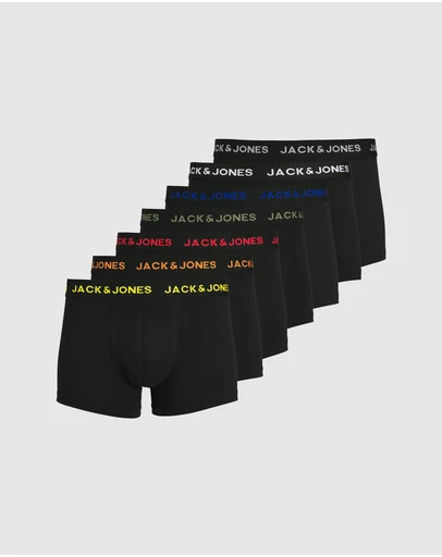 Jack & Jones - 7-Pack Jacbasic Trunks