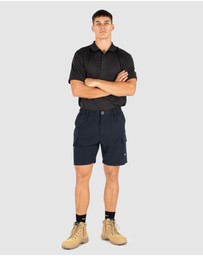 UNIT Workwear - UNIT Flexlite Mens Lightweight Cargo Shorts
