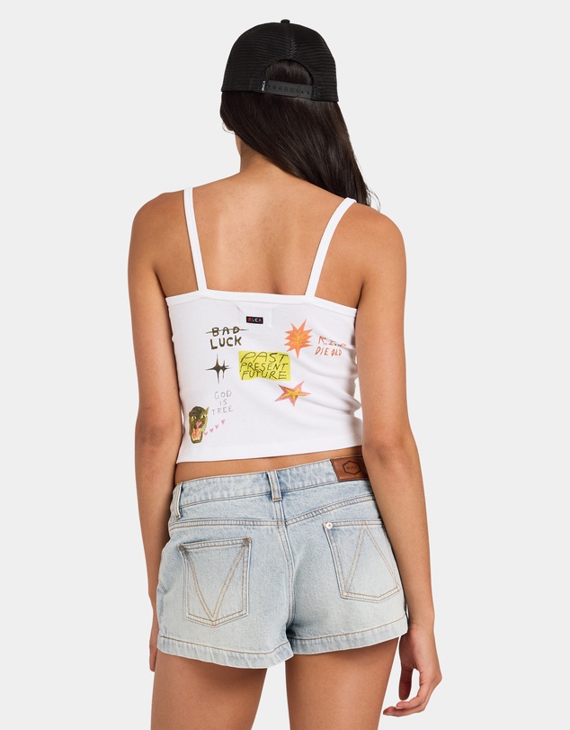 RVCA - Womens Dani Miller Strappy Tank Top