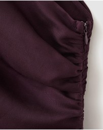 M.N.G - Asymmetrical Dress With Side Slit