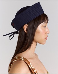 Damson Madder - Cotton Sailor Hat