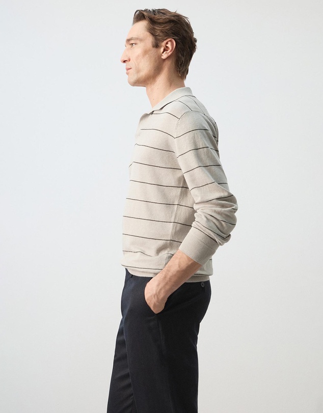 M.N.G - Castor Long Sleeve Polo