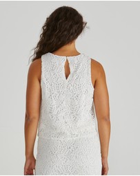 Sass - Kai Crochet Lace Tank