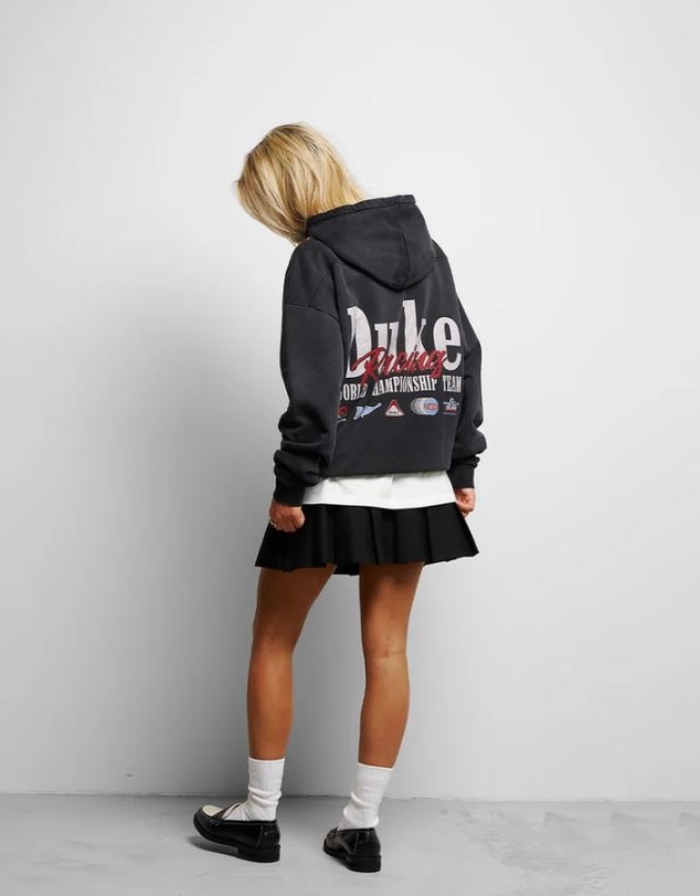 Duke + Dexter - DR1 World Championship Washed Black Hoodie
