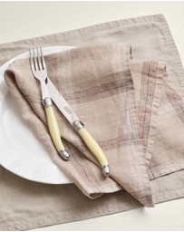 Carlotta + Gee - 100% Linen Placemat Set