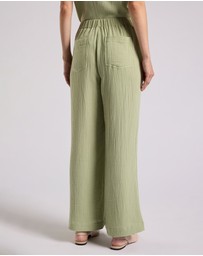 David Lawrence - Maurine Cotton Crinkle Pants