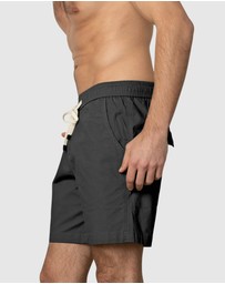 Mosmann - Travis Casual Shorts - Charcoal