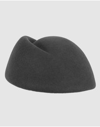 Max Alexander - Winter Black Felt Designer Hat