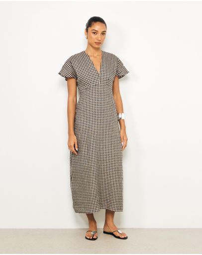 Black & Neutral Gingham