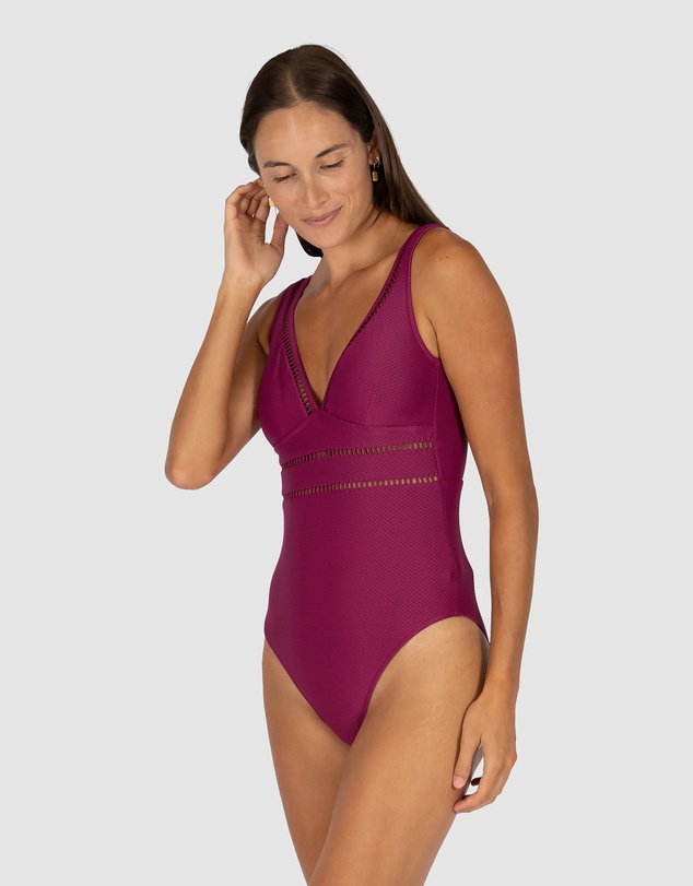 Baku Swimwear - Rococco Longline One Piece Swimsuit