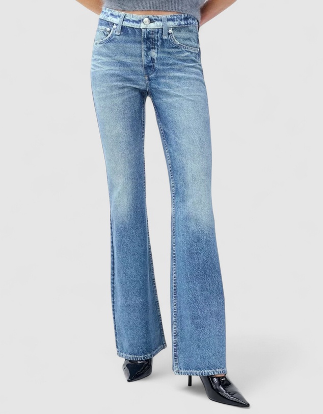 rag & bone - rb Miramar Ponte Dahlia Full Length