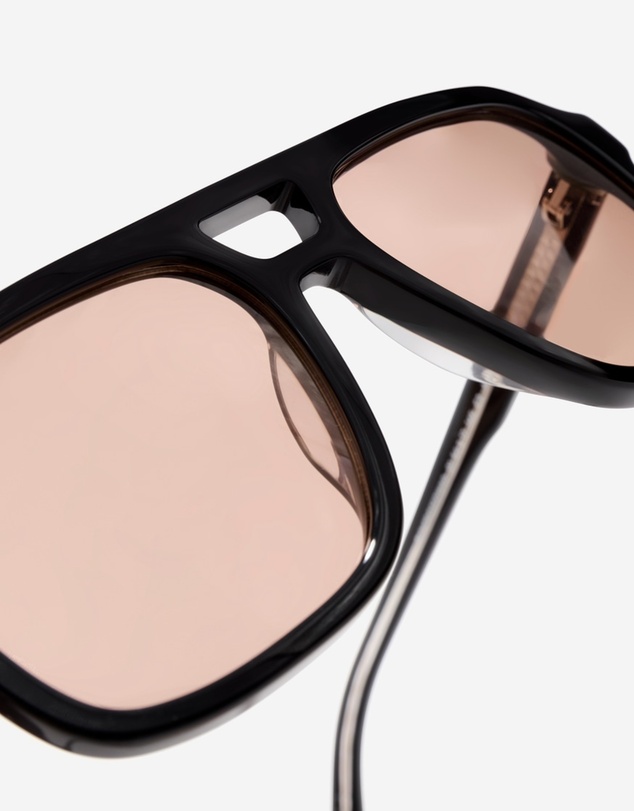 Hawkers Co - HAWKERS - CROUPIER Black Nude Brown Aviator Sunglasses for Men and Women UV400