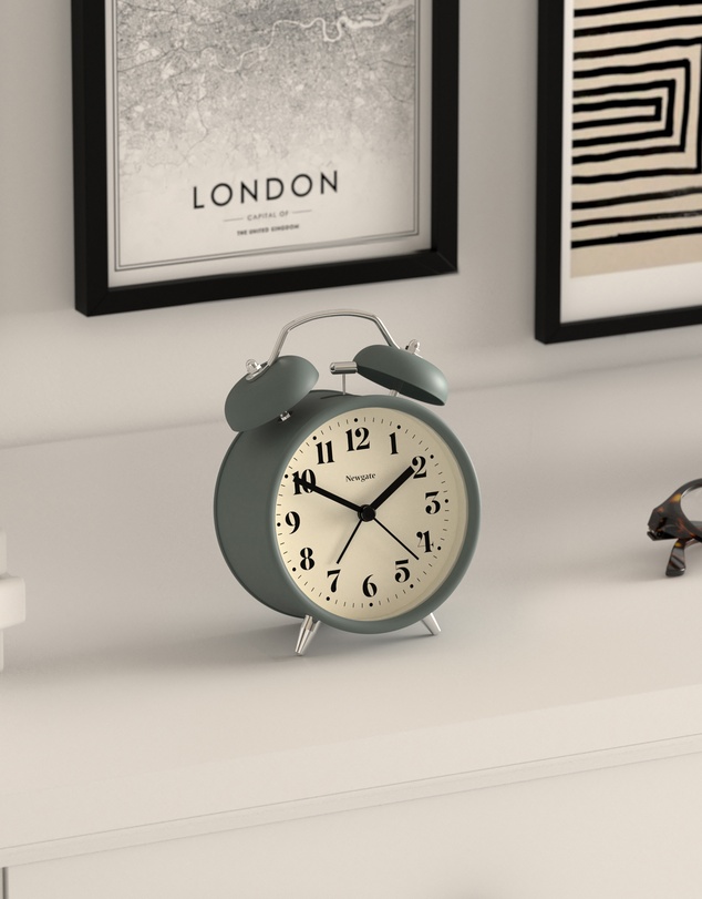 Newgate - Newgate Theatre Alarm Clock Asparagus Green