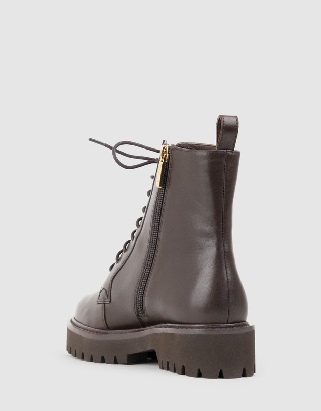Edward Meller - UTHER Lace Up Boot on Chunky Sole