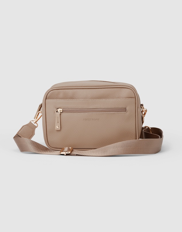 Pretty Brave - HARPER CROSS BODY BAG Natural Pebble