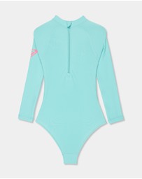 Roxy - Girls 2 to 7 Heater Onsie Long Sleeve Rash Vest
