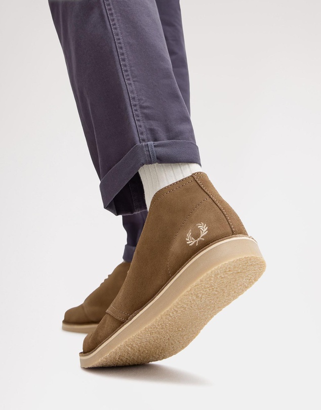 Fred Perry - Hawley Suede Low Cut Boots - Unisex