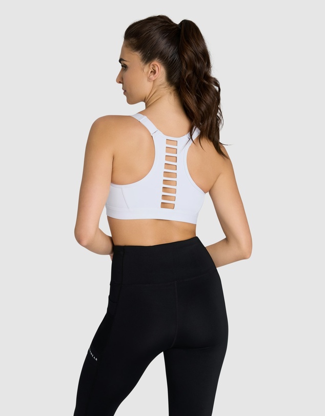 Rockwear - Velocity Zip Medium Impact Sports Bra