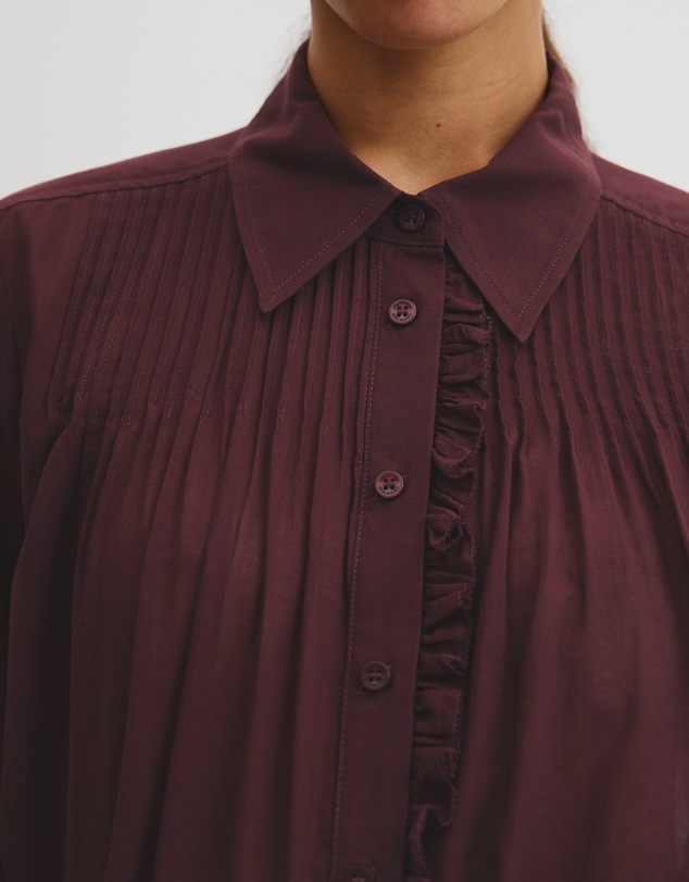 Country Road - Soft Ruffle Blouse