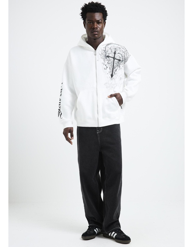 Standard - Crucifix Zip Hoodie