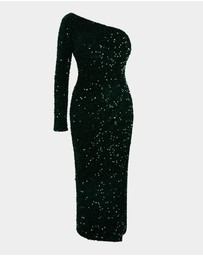 Forcast - Ivy One Shoulder Sequin Dress