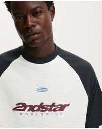 Cotton On - Cropped Fit Graphic T-Shirt