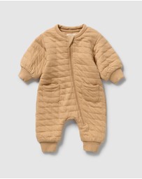 Wilson & Frenchy - Organic Quilted Growsuit - Babies