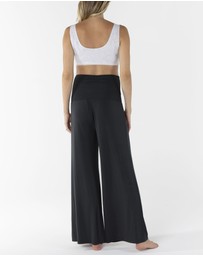 Angel Maternity - Maternity Wide Leg Bamboo Pant