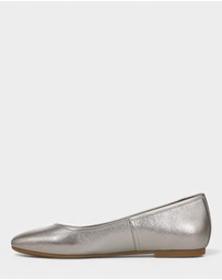Vionic - Orinda Ballet Flat - Pewter Metallic