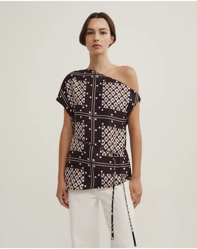 Witchery - Tipped Shoulder Top