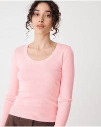 Forcast - Samira Scoop Neck Knit