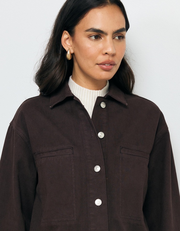 AERE - Organic Cotton Denim Shirt