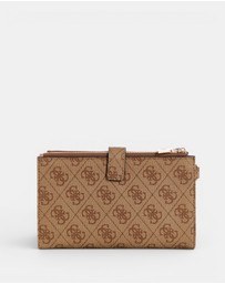 GUESS - Laurel Double Zip Organiser Wallet
