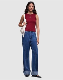 Laagam - Embroidered Logo Tank