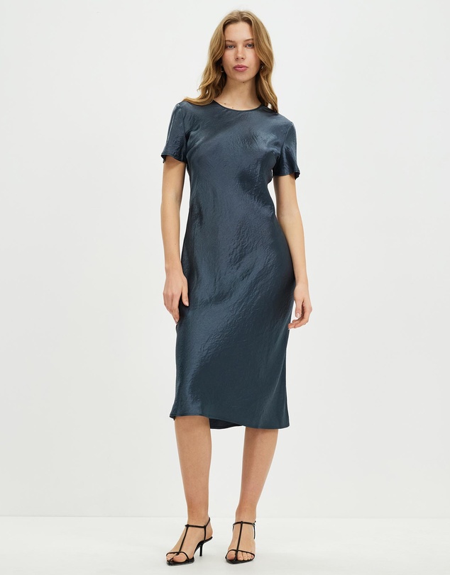 Third Form - Crush Bias Tee Midi Dress