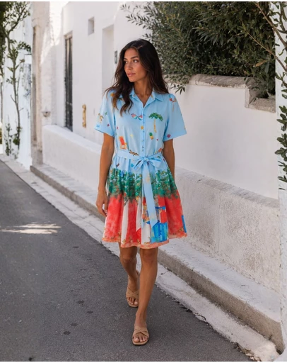 Esther & Co - Dakoda Dress - Multi