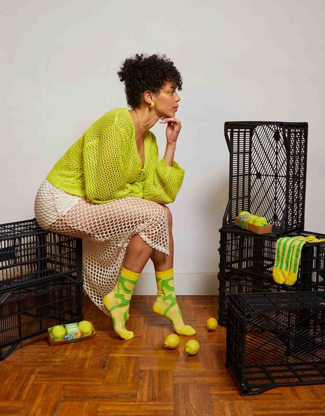 EAT MY SOCKS - Socks Fresh Lemons 2 pairs