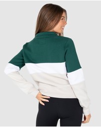 UNIT - UNIT Ladies Coco Half Zip Sweater