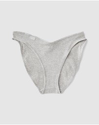 Cotton On Body - 5-Pack Organic Cotton Rib Bikini Briefs