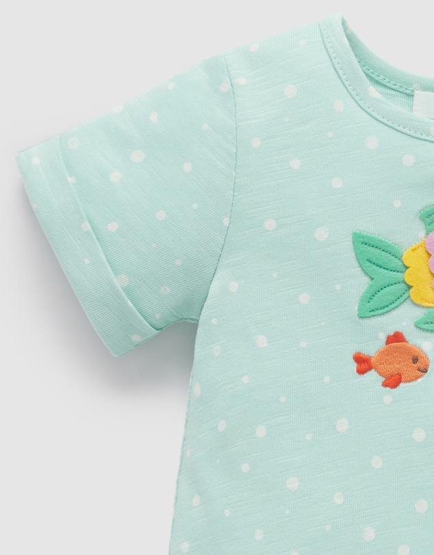 Purebaby - Fancy Fish Growsuit -Kids-Babies