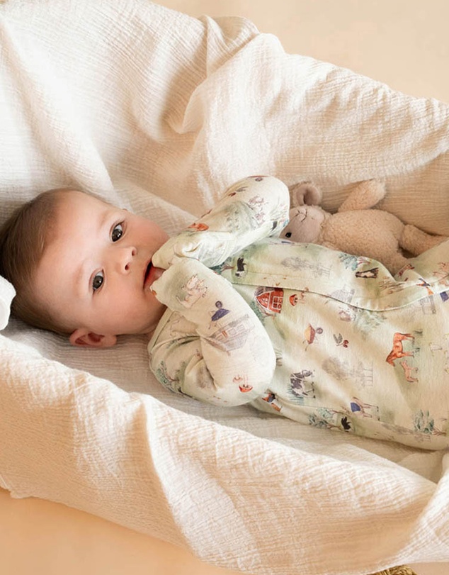 Bebe by Minihaha - Hunter Organic LS Zipsuit - Babies