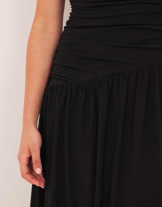 Calli - Aurelia Draped Jersey Maxi Dress